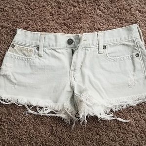 Very light washed Hollister shorts